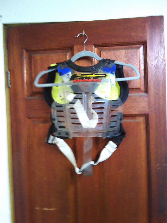 HRP Attack vintage moto armour - yellow