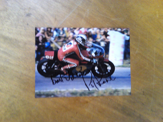 Authentic Phil Read hand signed image