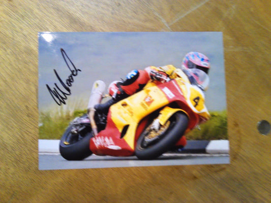 Authentic David Wood hand signed image