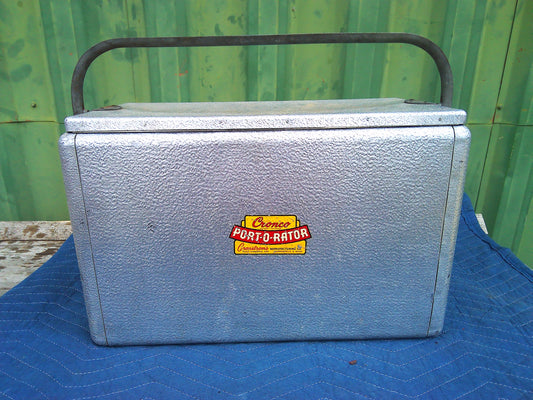 1950s Cronco port-o-rator vintage portable cooler