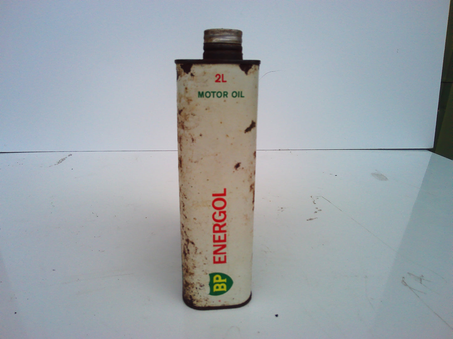 Vintage Energol metal oil can
