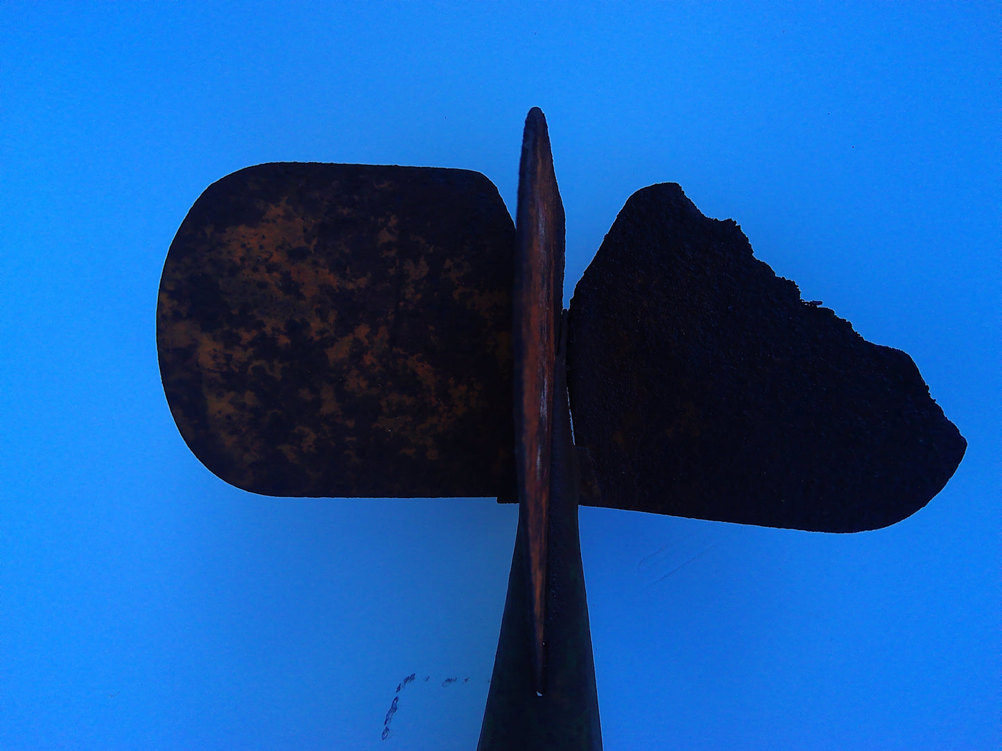 1930s vintage metal toy plane