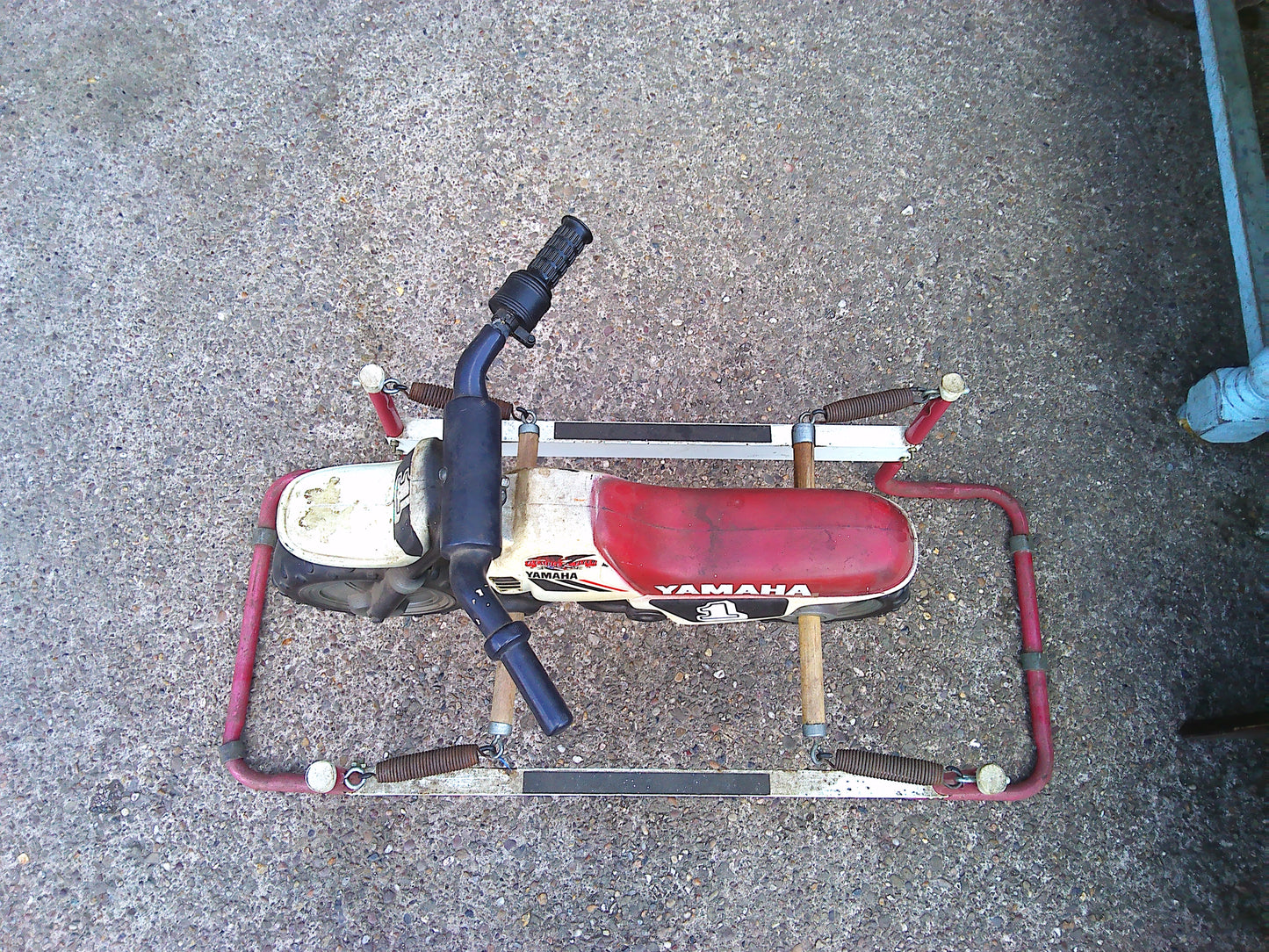 Vintage Yamaha MX Flexible Flyer children's toy