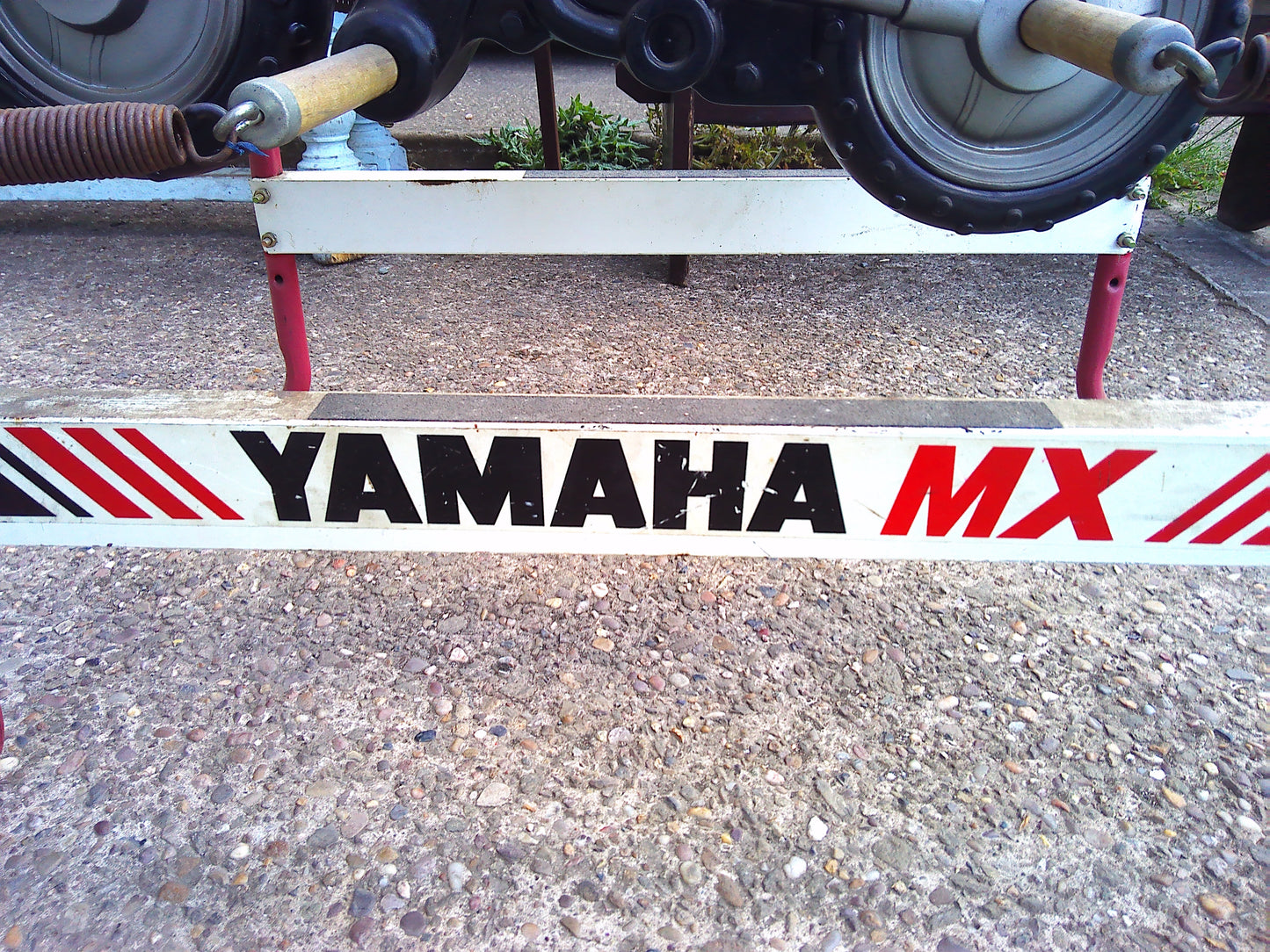 Vintage Yamaha MX Flexible Flyer children's toy