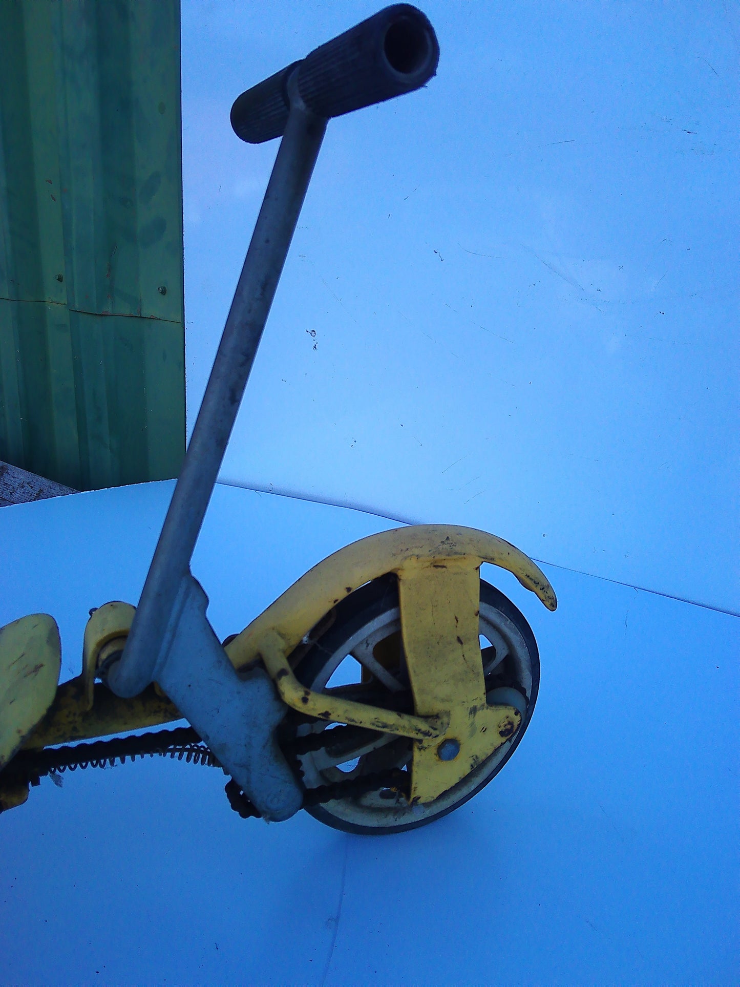 Vintage Honda Kick and Go metal Scooter