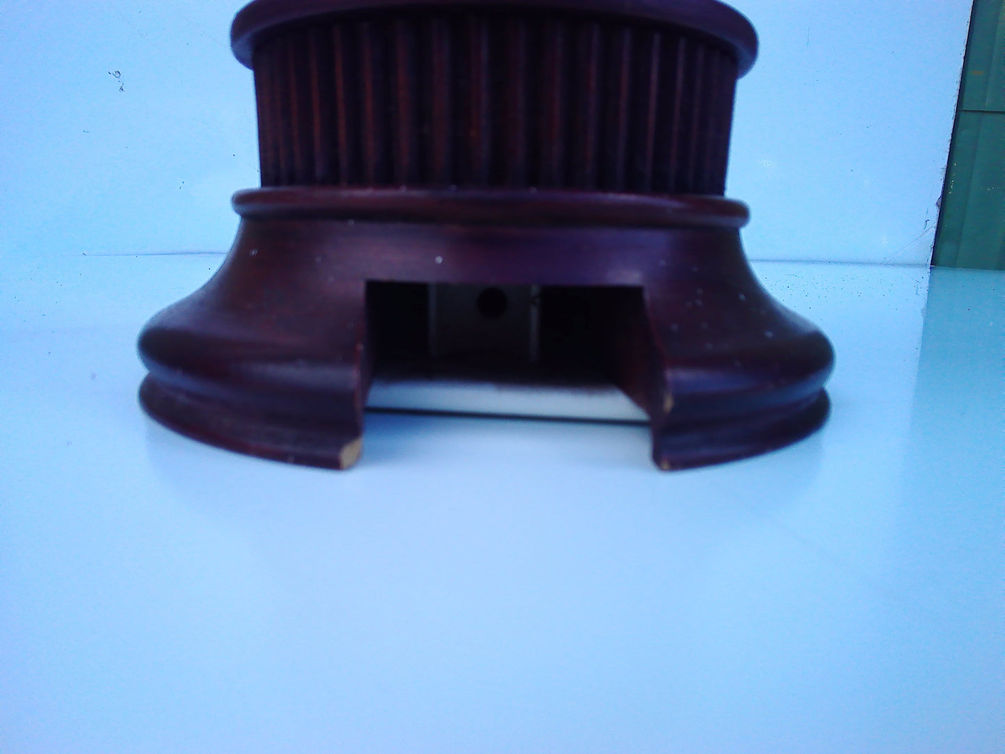 Vintage Authentic Newquay Steam Bitter Pure Beer tap display