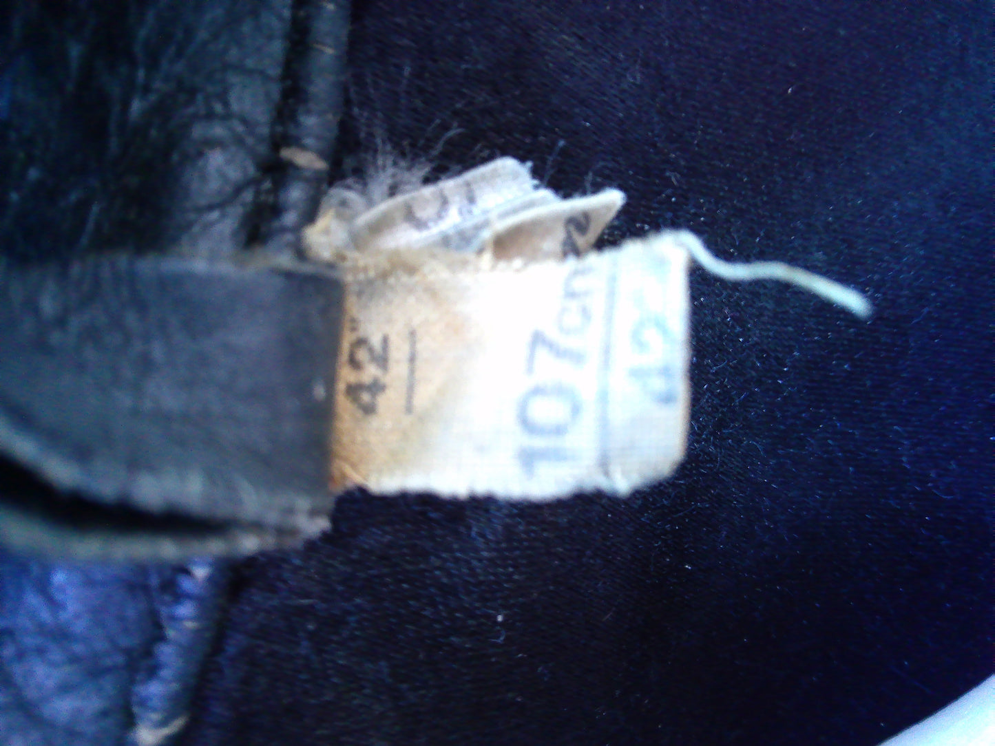 Authentic genuine leather TT jacket