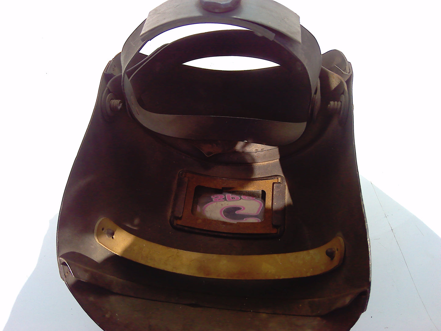 Authentic vintage welder's mask