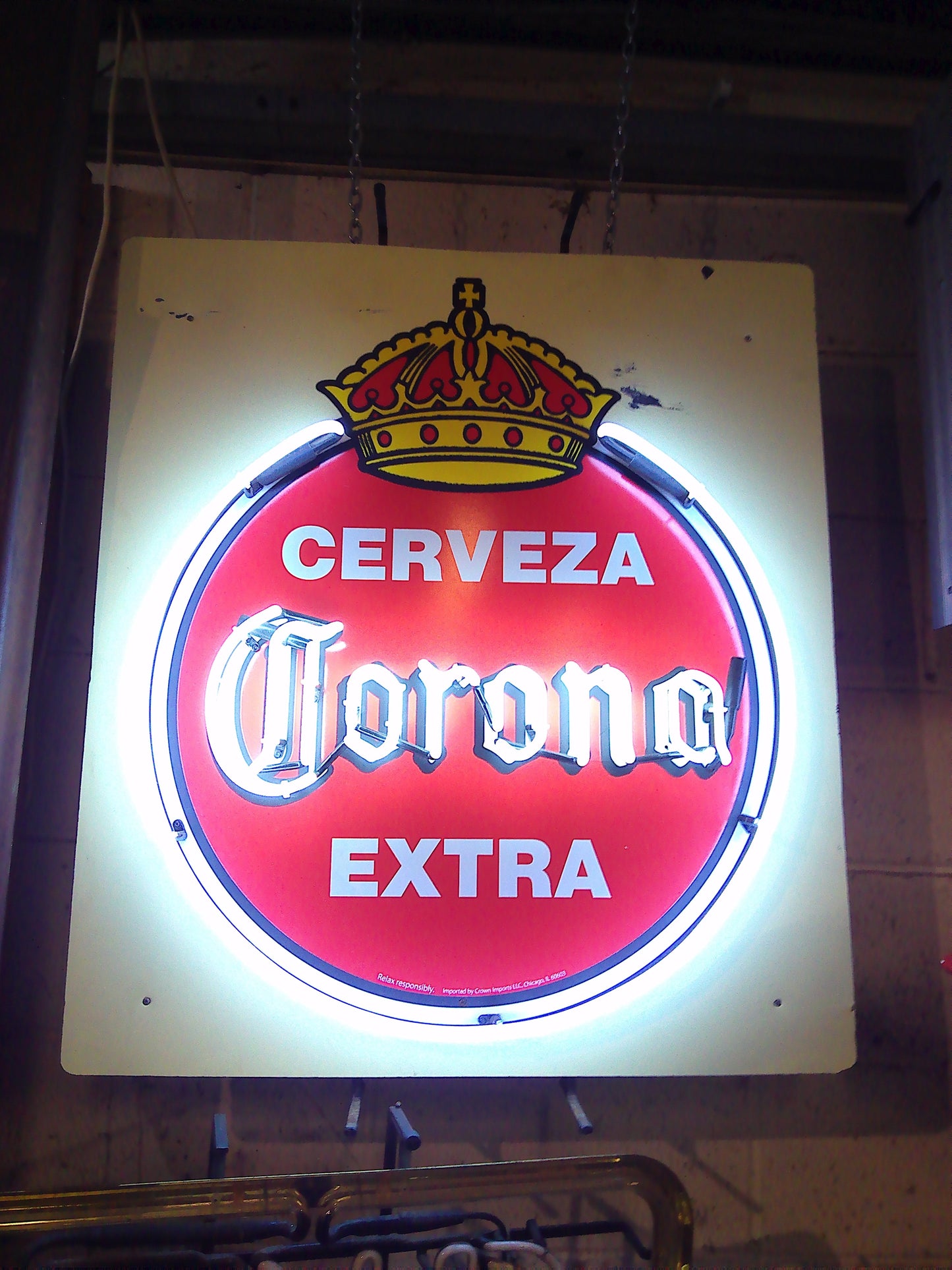 Corona Extra neon light
