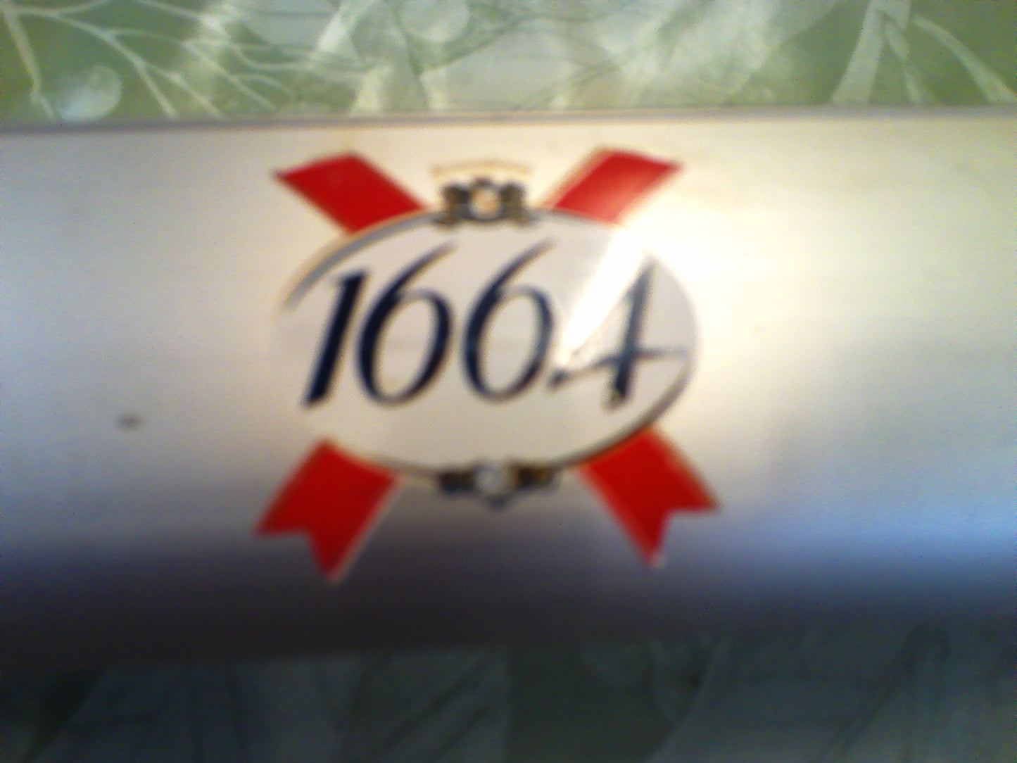 Vintage 1664 Beer glass light up sign