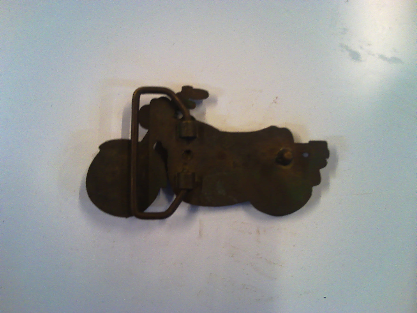 Norton 750/850 Commander vintage brass belt buckle