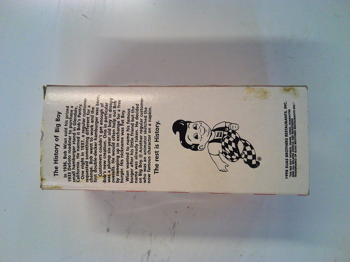 NOS Vintage Big Boy bobble head figurine