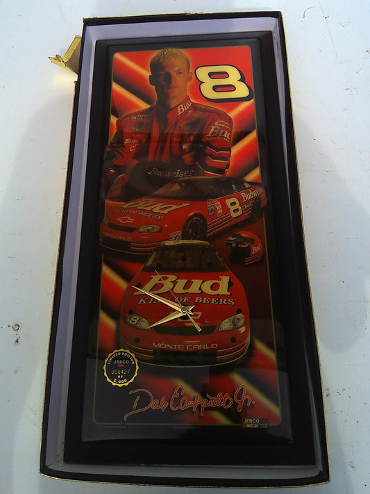 1 OF 5000 Dale Earnhardt Jr. NASCAR limited edition clock
