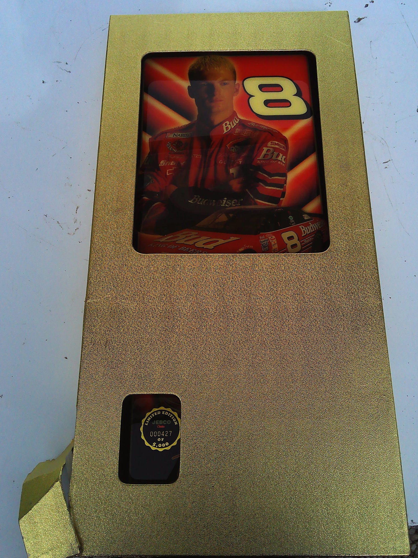1 OF 5000 Dale Earnhardt Jr. NASCAR limited edition clock