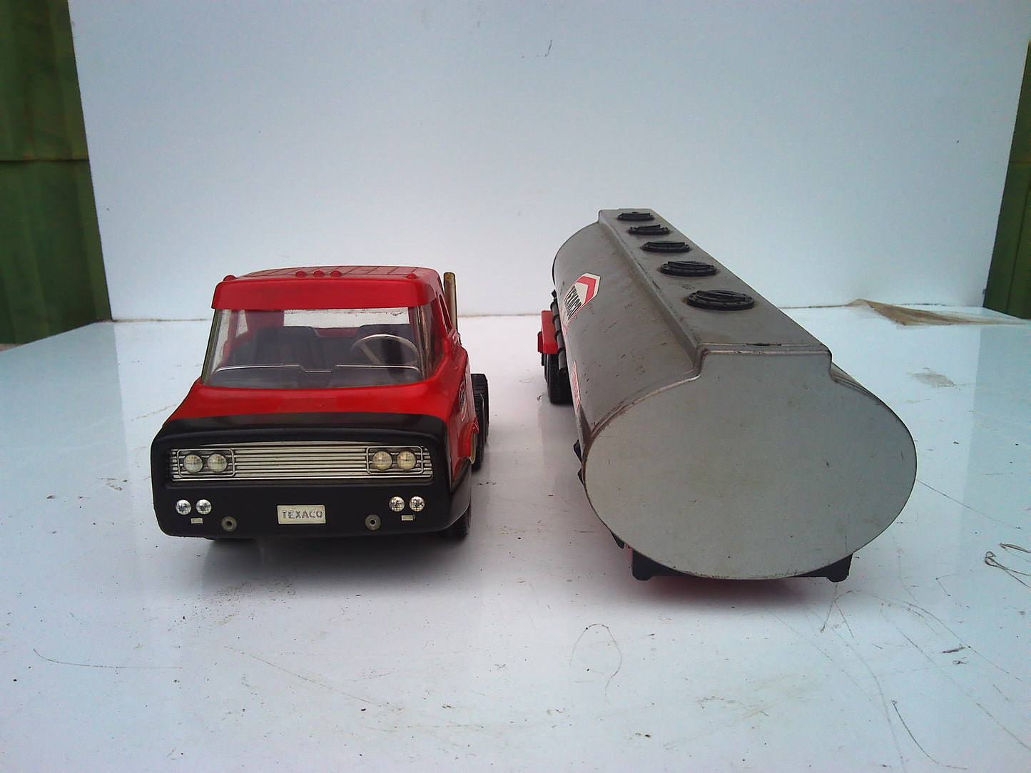 1970s Vintage Texaco plastic truck toy