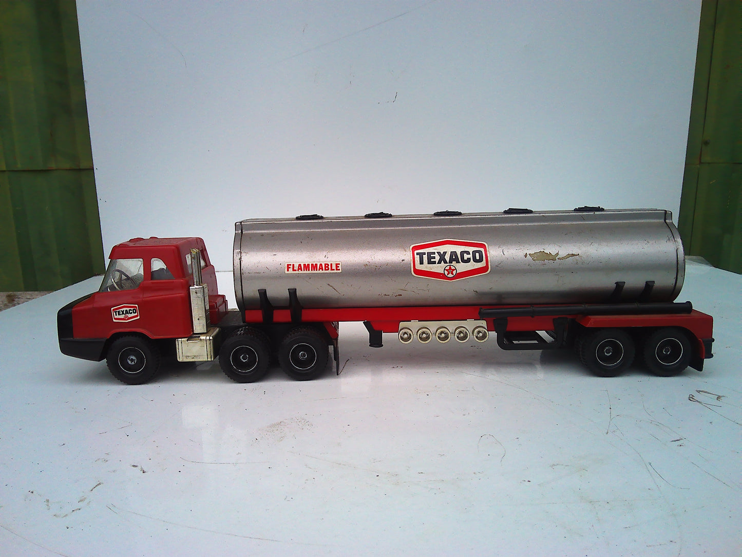 1970s Vintage Texaco plastic truck toy