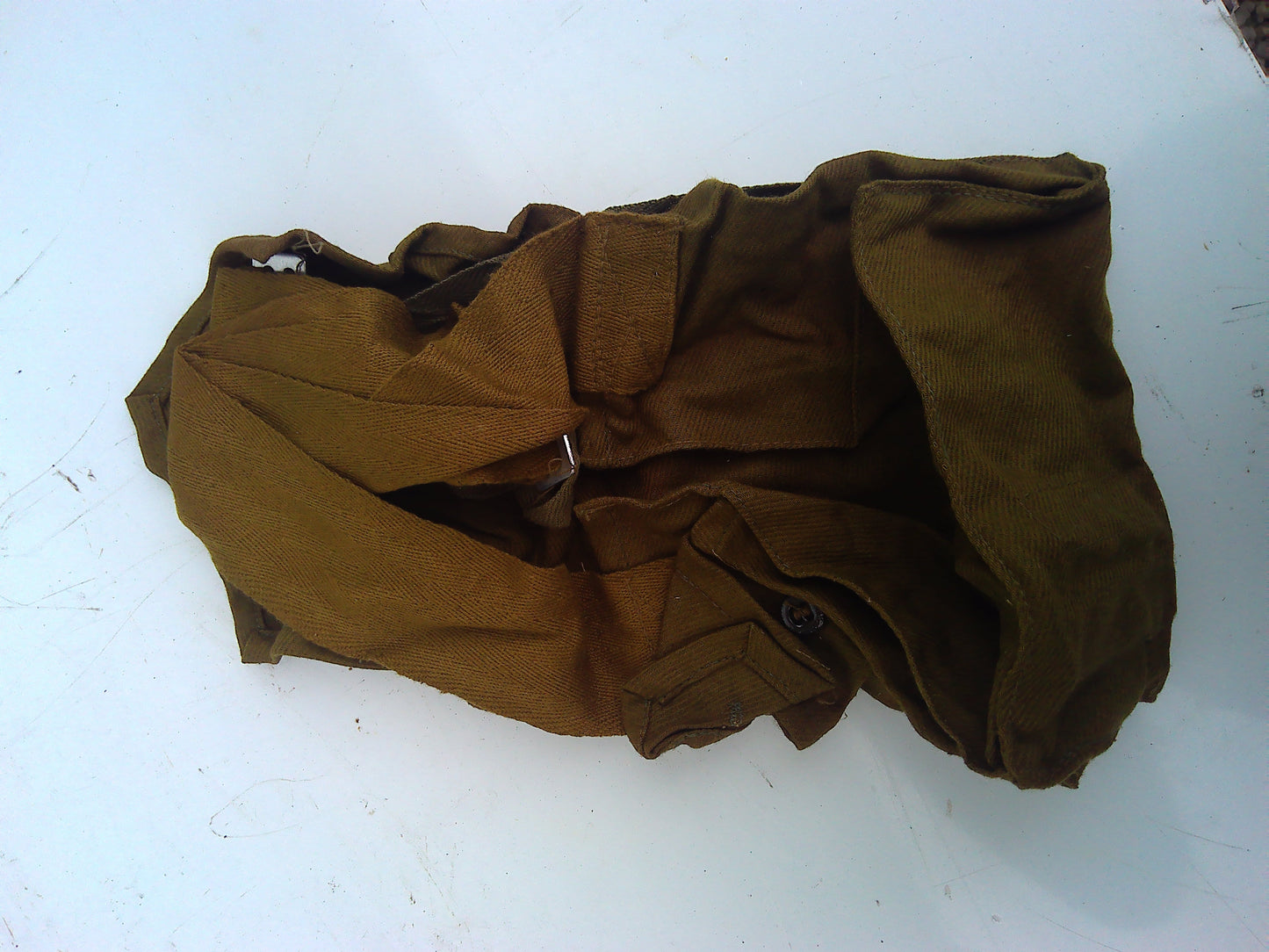 NOS Vintage 1940s rubber gas mask