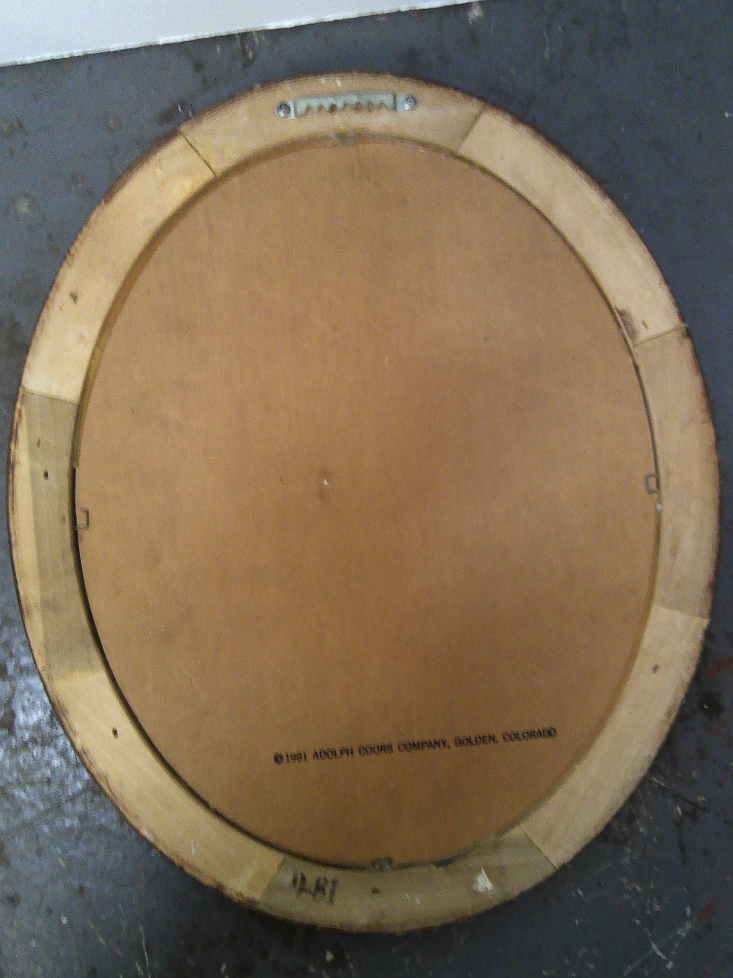 Georgie Killian's Irish Red vintage mirror