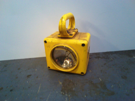 1960/70s Yellow US Navy Ship/Battle lantern