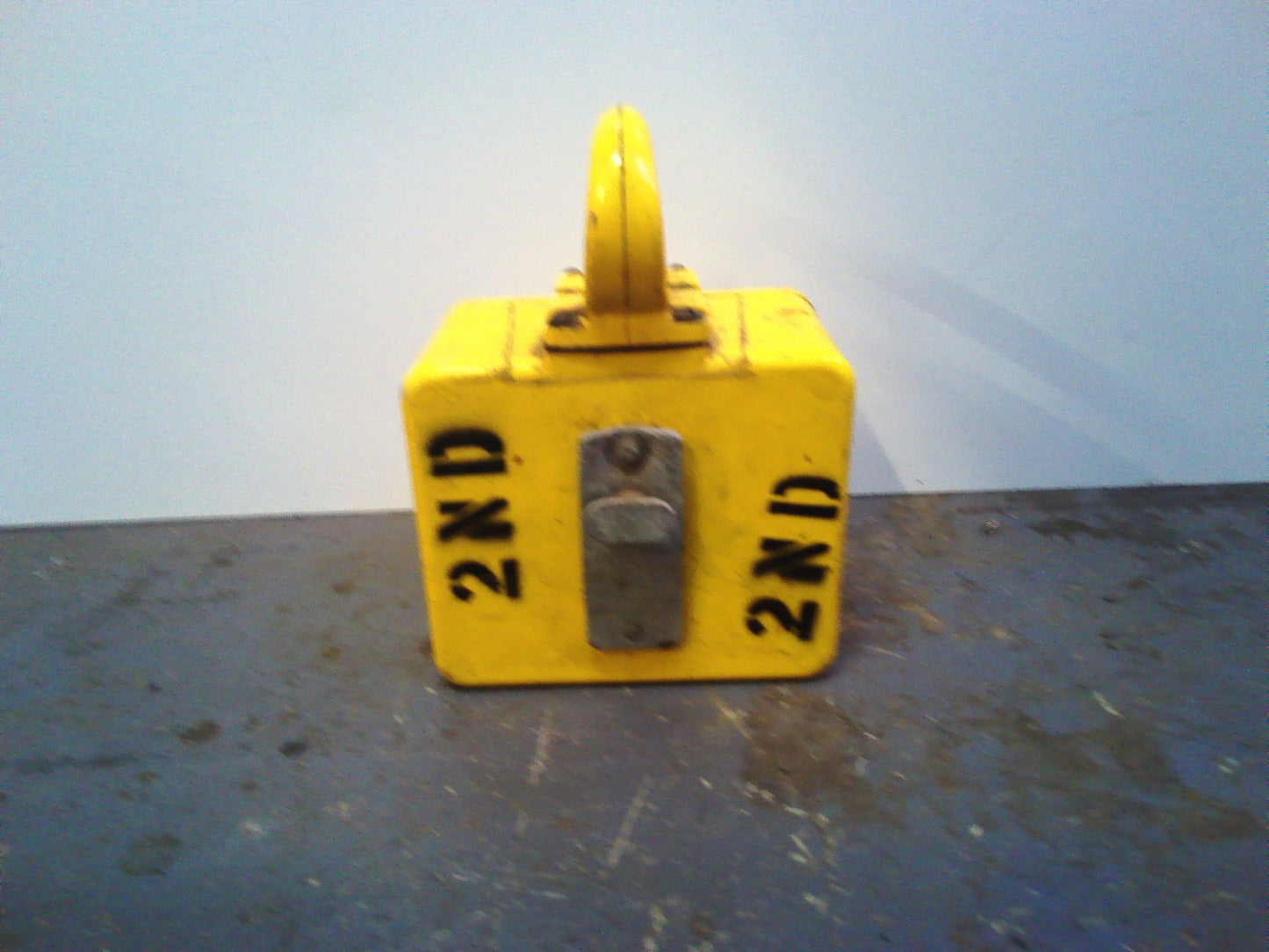 1960/70s Yellow US Navy Ship/Battle lantern