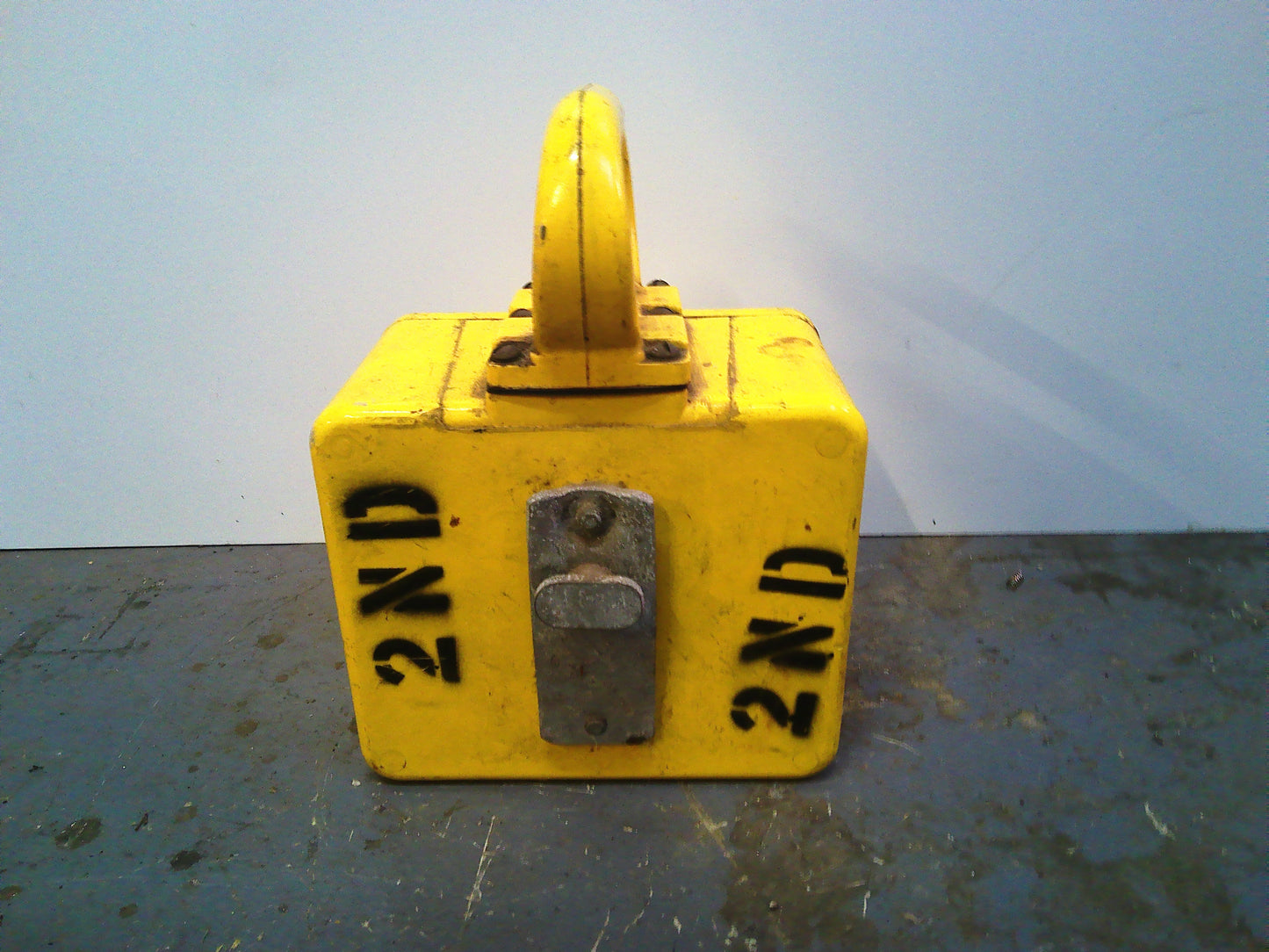 1960/70s Yellow US Navy Ship/Battle lantern