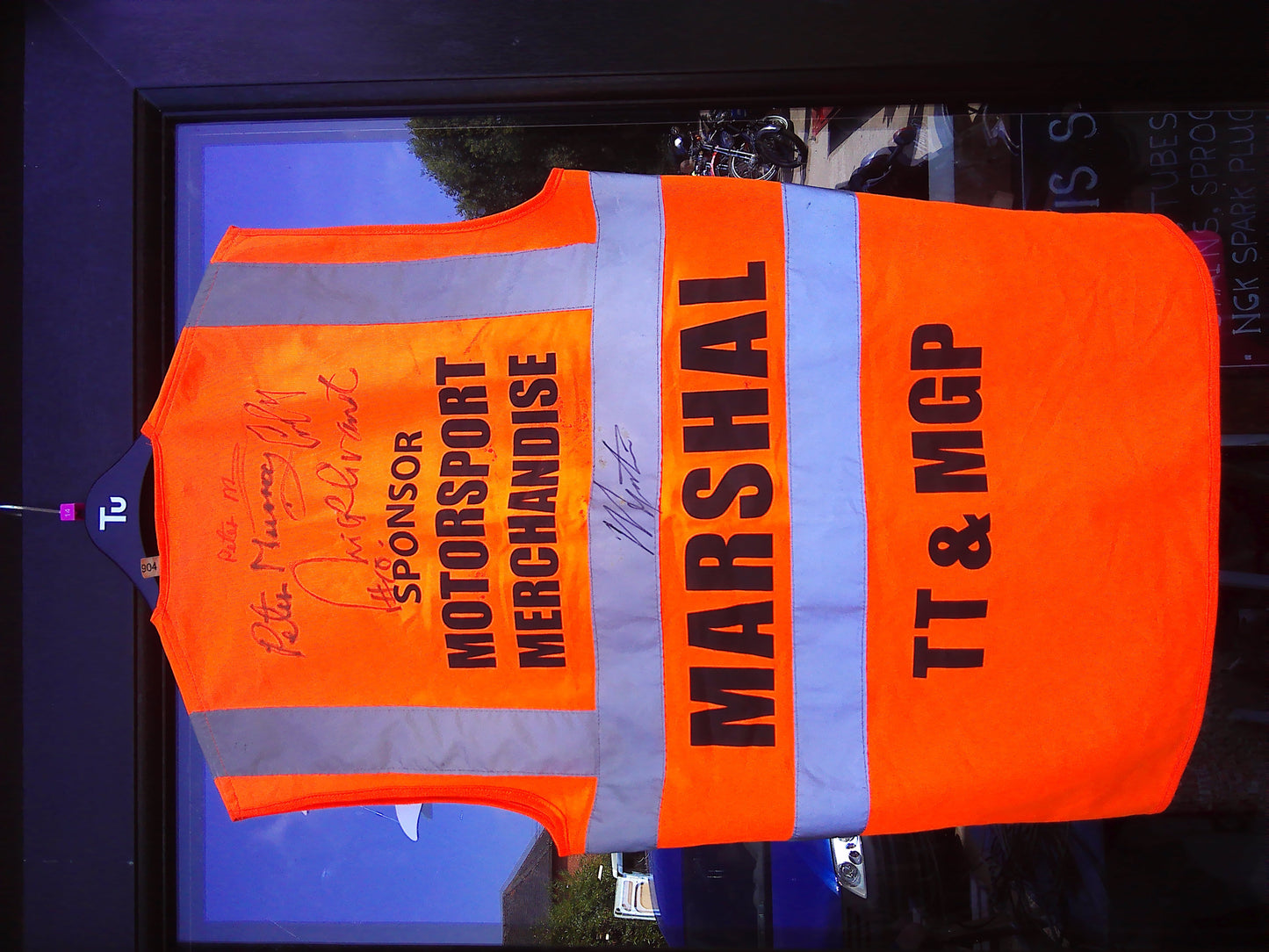 TT/MGP legends signed Marshall vest