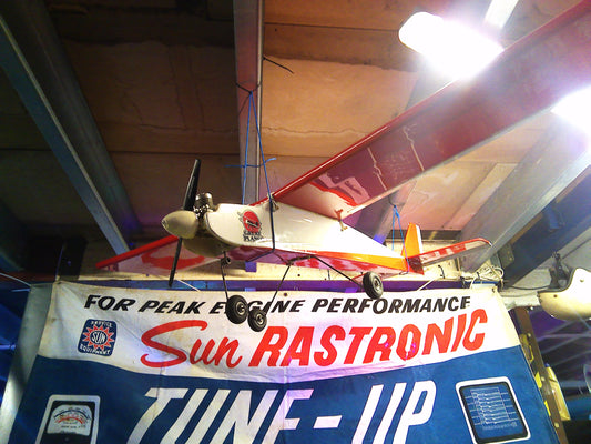 Vintage Great Planes PT-40(?) model plane