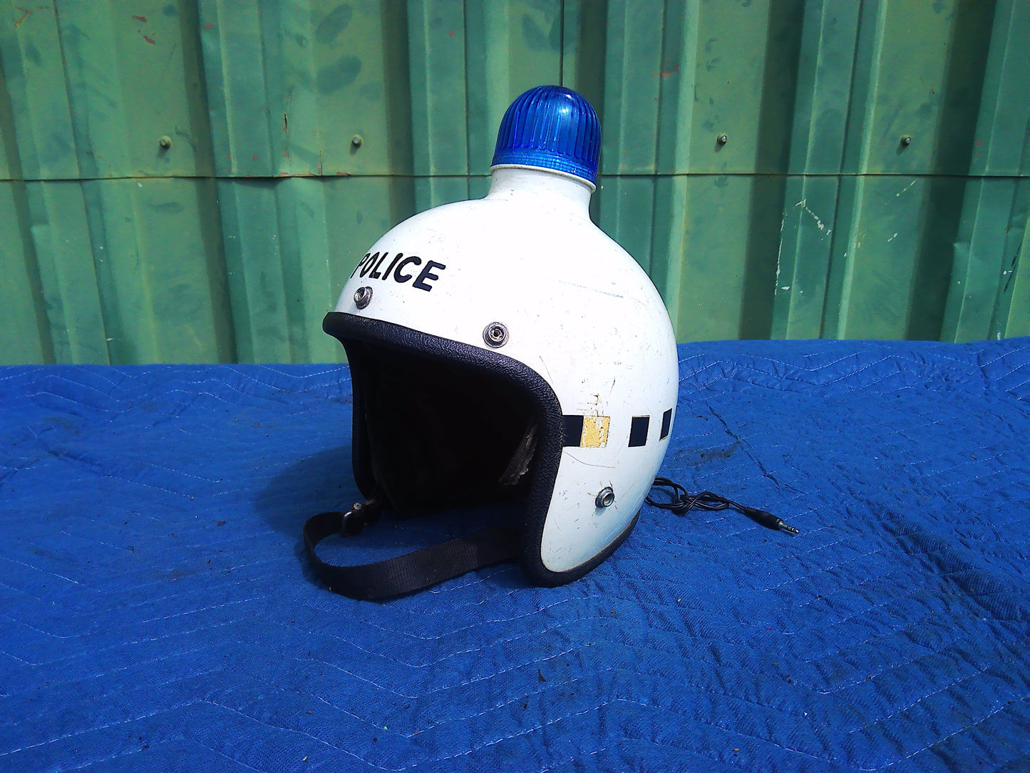 1970s Stadium Project 6 helmet - redesigned for a comedy sketch