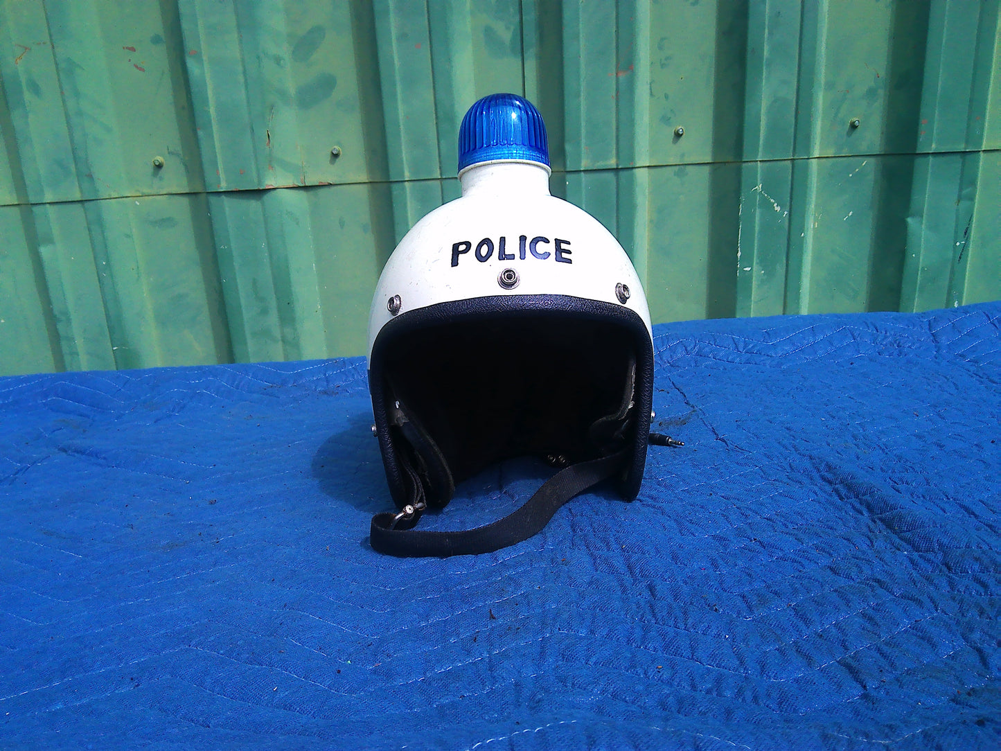 1970s Stadium Project 6 helmet - redesigned for a comedy sketch