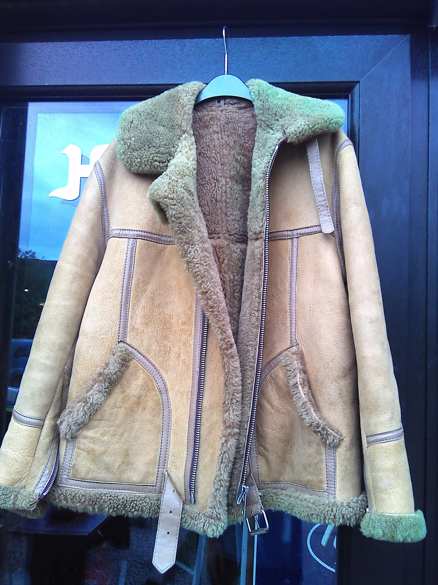 Vintage Woolea Lambskin Jacket Size 40"