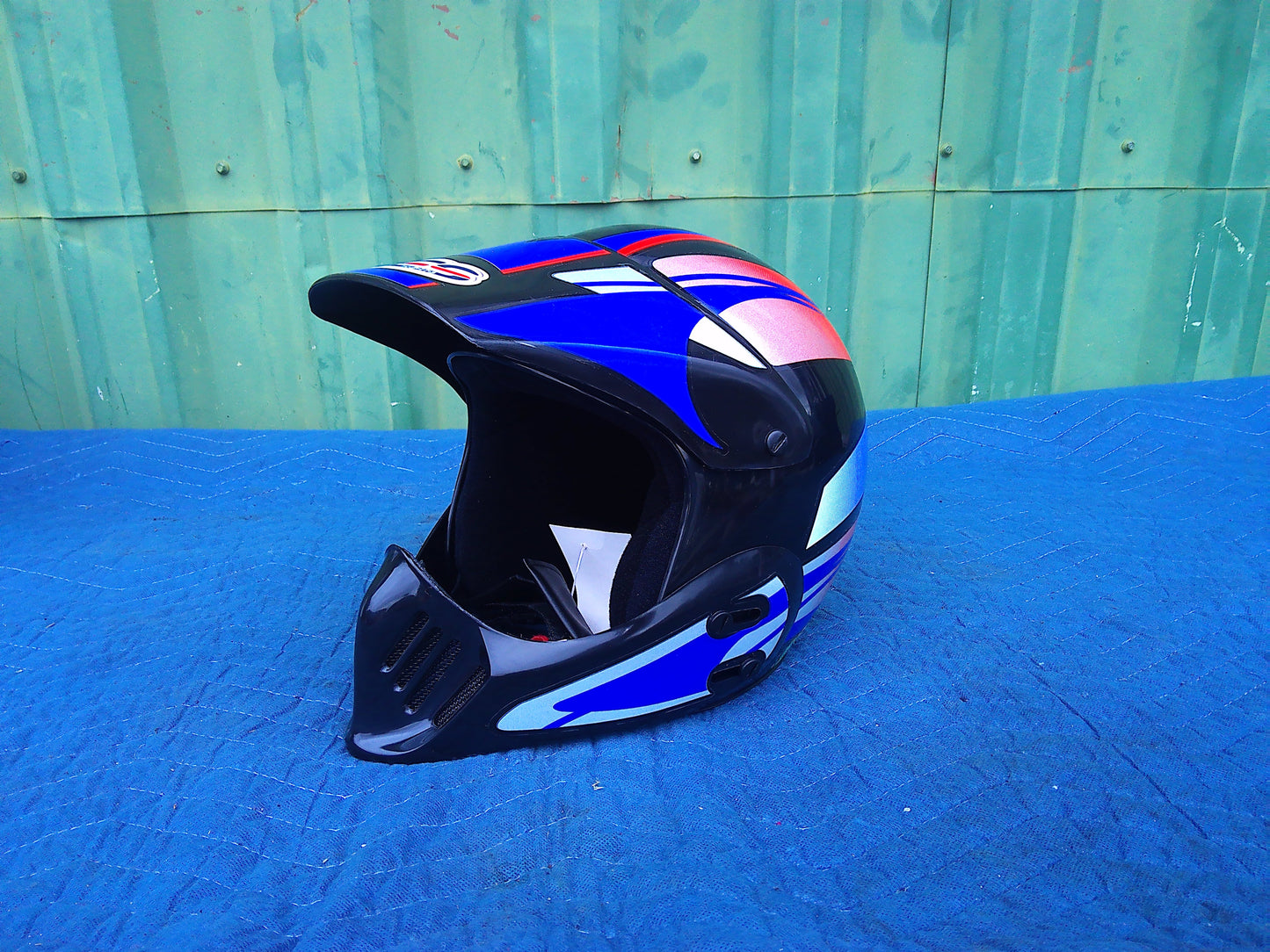 NOS Vintage Yes Motocross Helmet Small