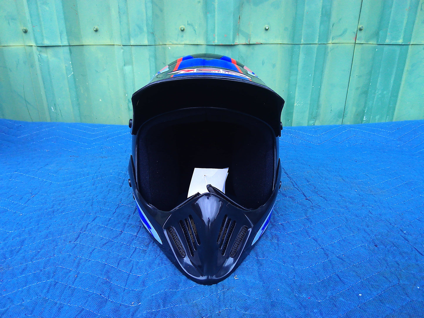 NOS Vintage Yes Motocross Helmet Small