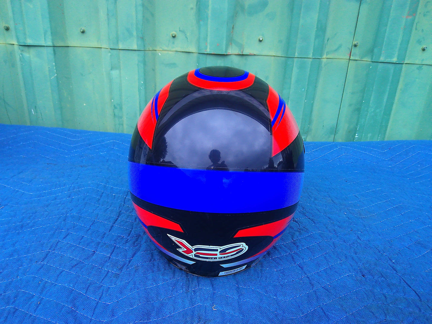 NOS Vintage Yes Motocross Helmet Small