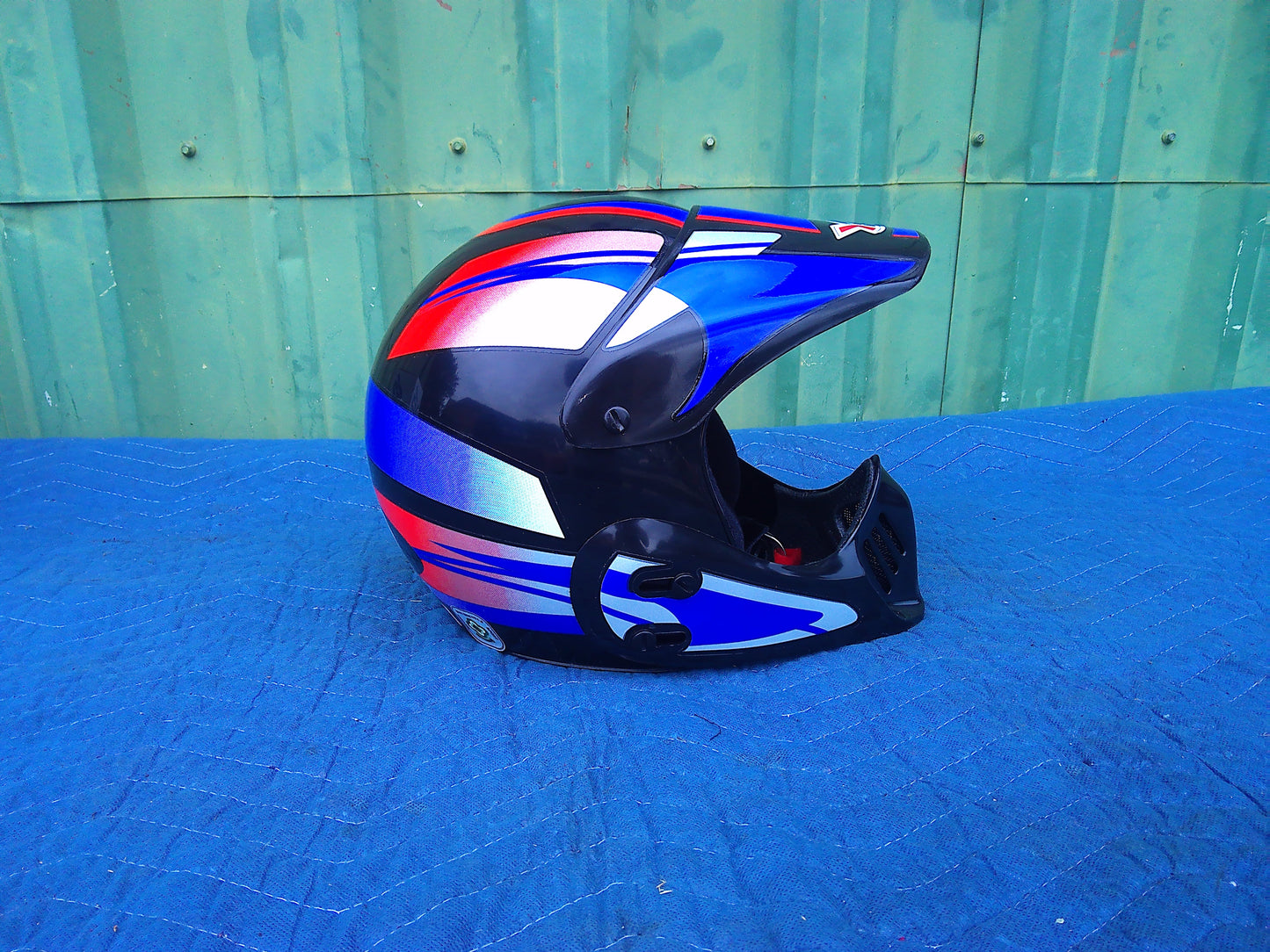 NOS Vintage Yes Motocross Helmet Small