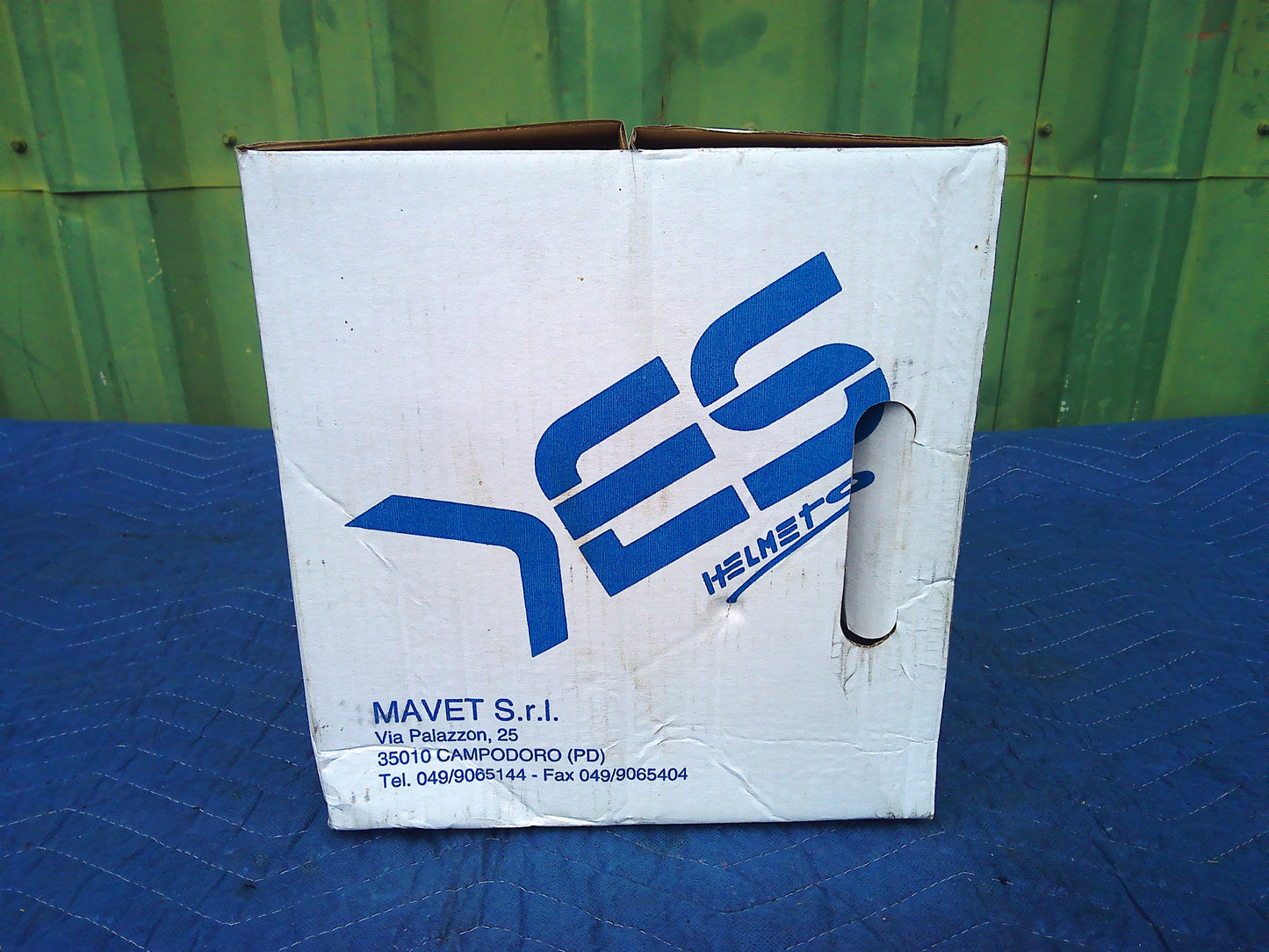 NOS Vintage Yes Motocross Helmet Small