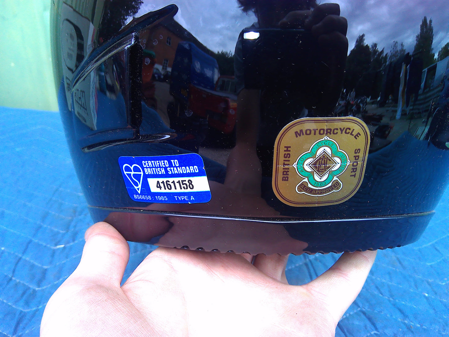 NOS Vintage HJC helmet