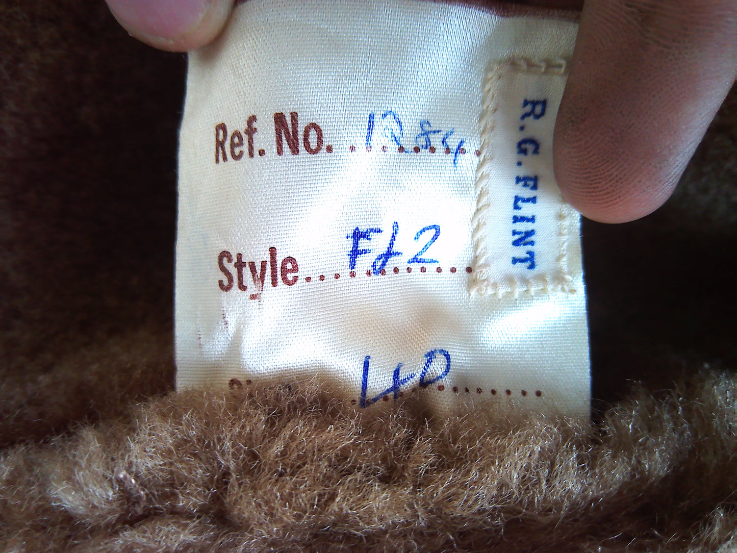 Vintage Woolea Lambskin Jacket Size 40"