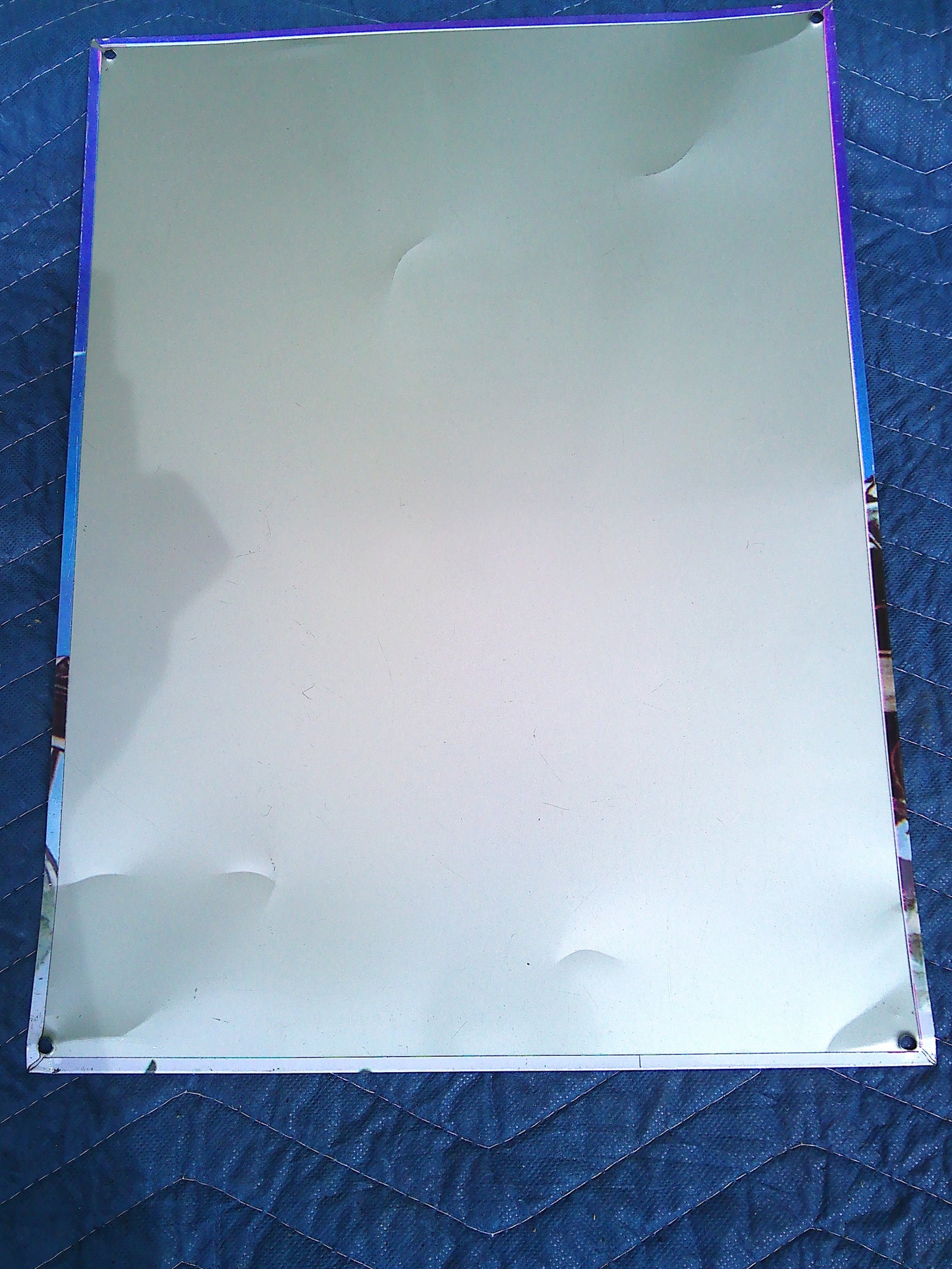 Repro AJS vintage metal laminated sign