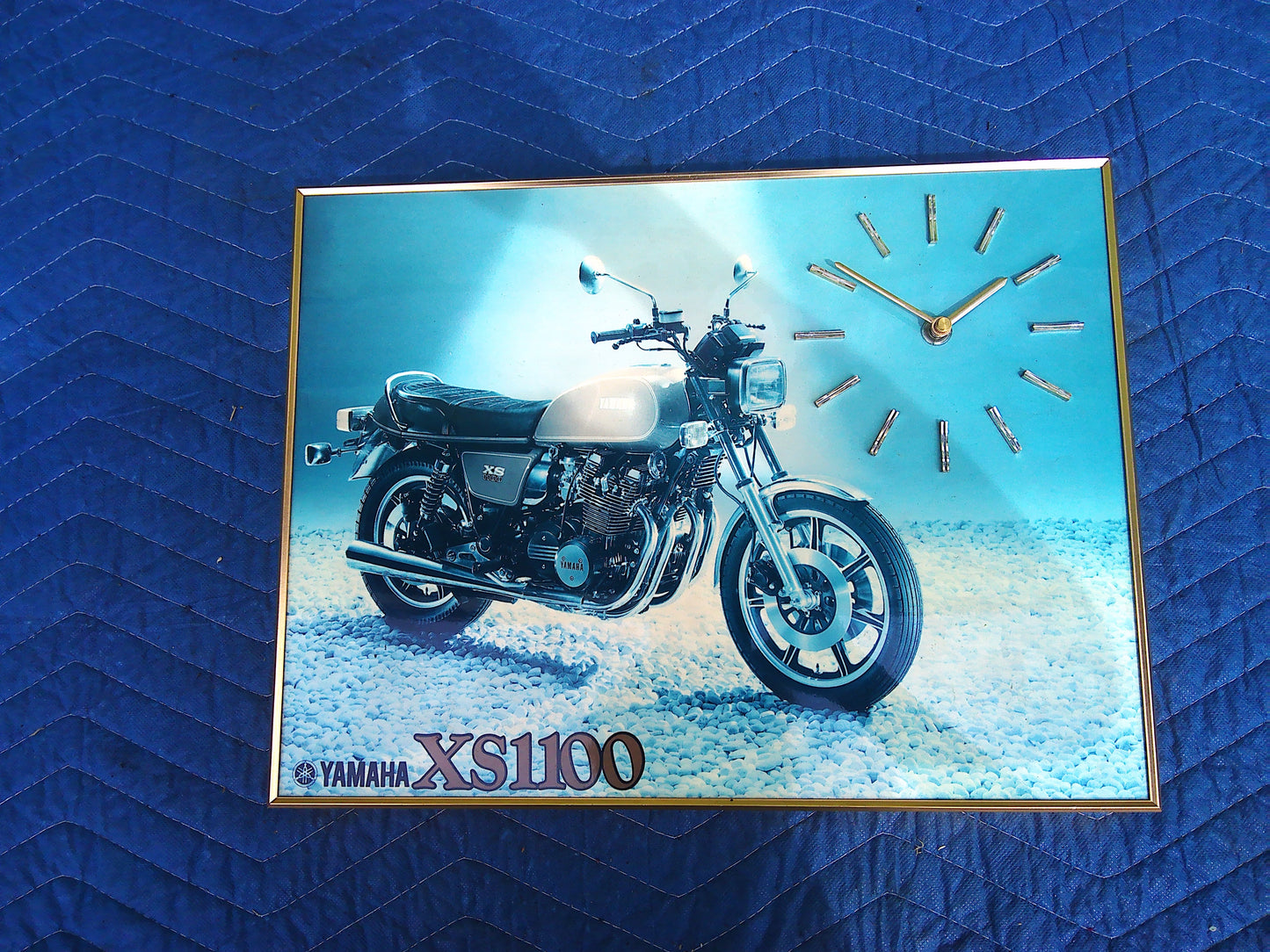 Vintage Yamaha XS1100 clock