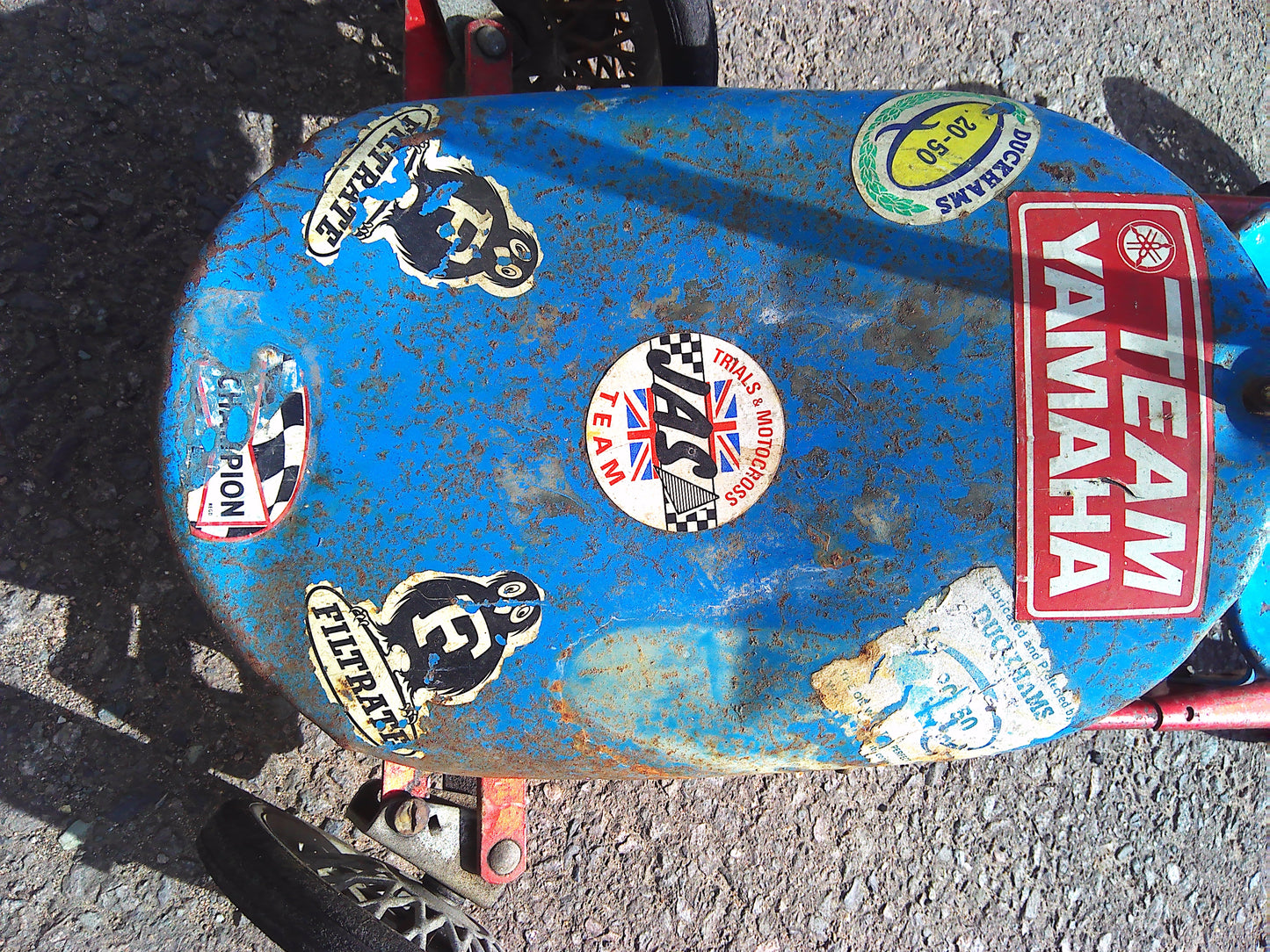 Vintage Raleigh metal pedal car