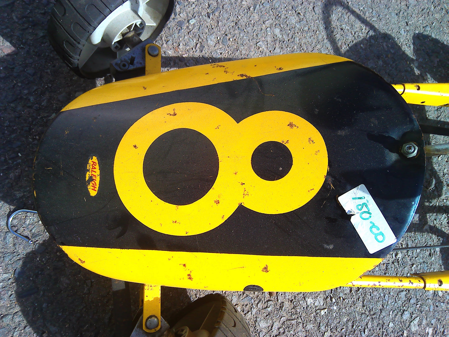 Vintage Raleigh Speed Eight metal pedal car