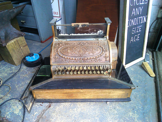 1900s Vintage National Cash Register Company cash register