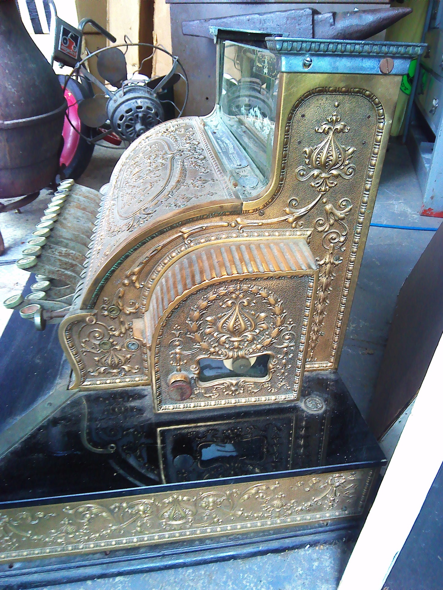 1900s Vintage National Cash Register Company cash register