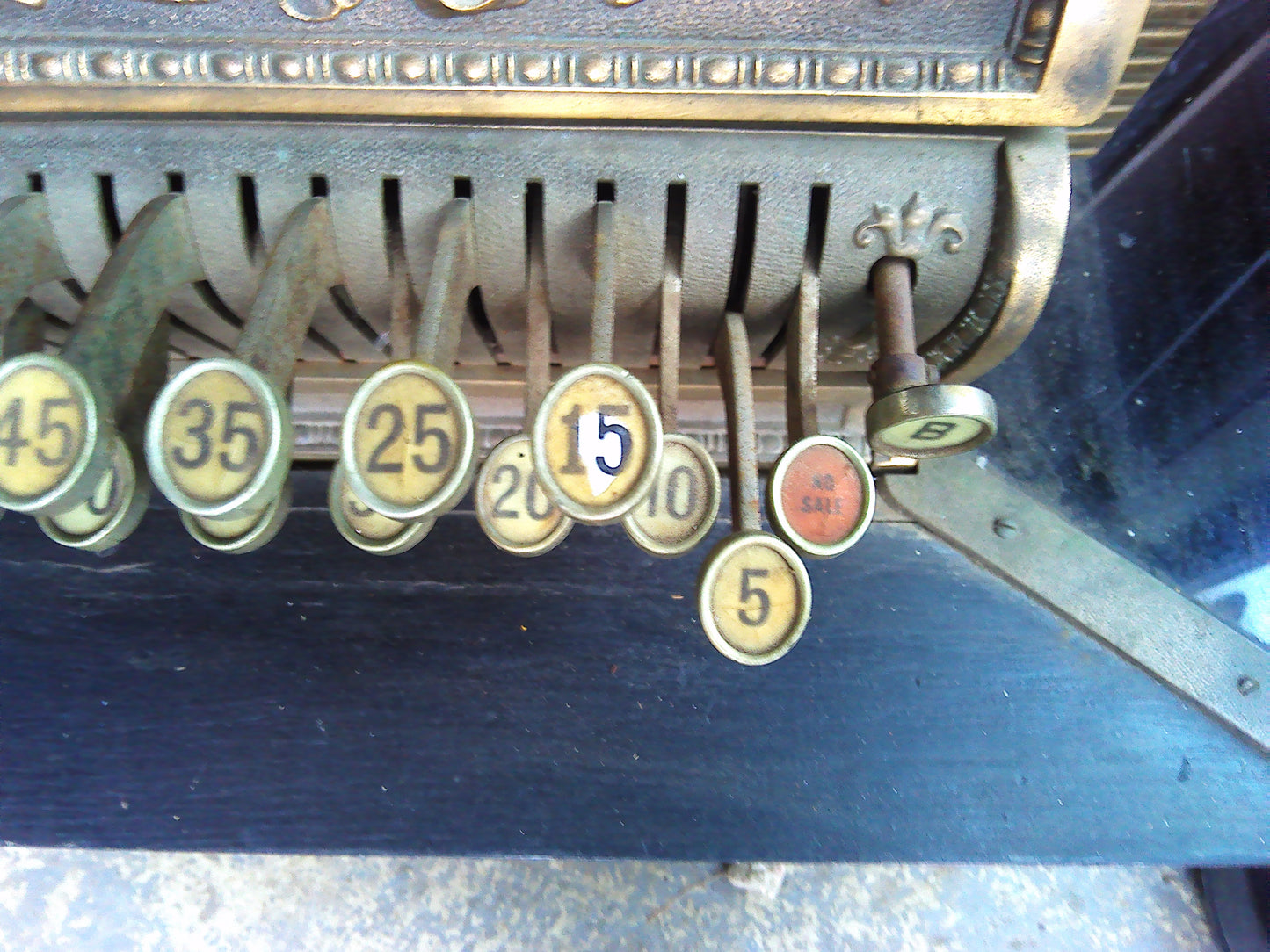 1900s Vintage National Cash Register Company cash register