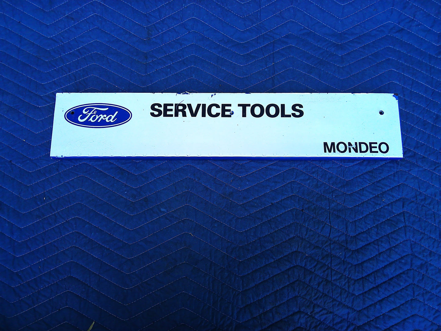 Set of 2 Ford Service Tools vintage metal signs