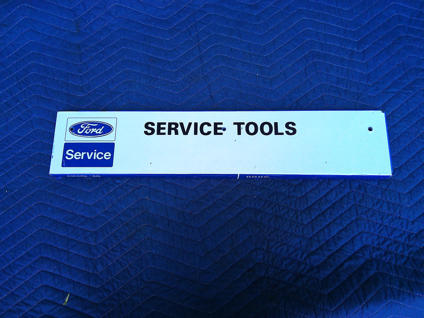 Set of 2 Ford Service Tools vintage metal signs