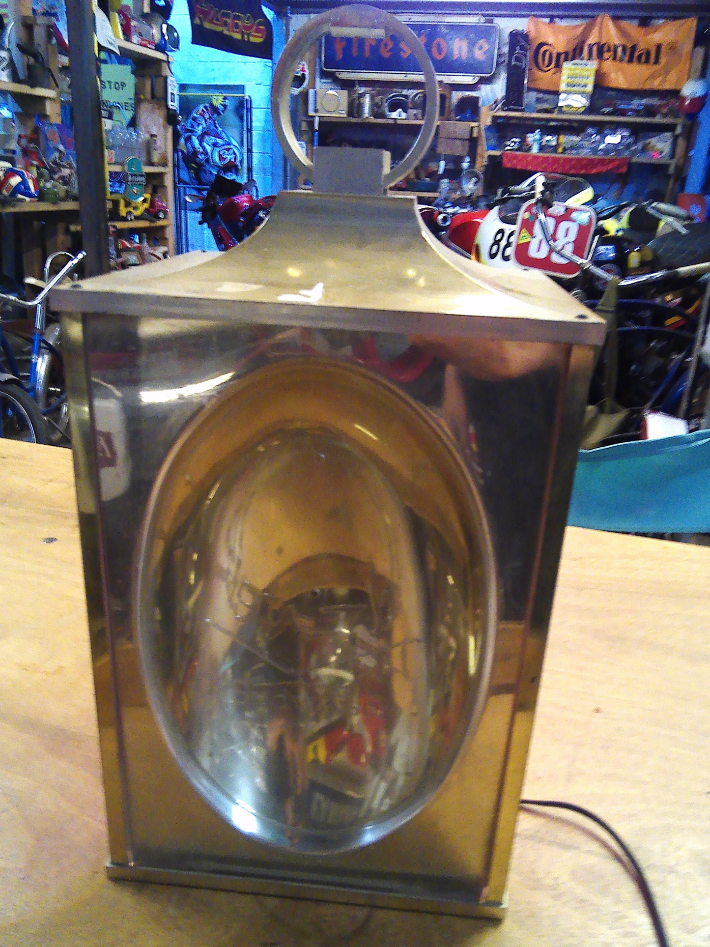 1960s Vintage Budweiser lantern light