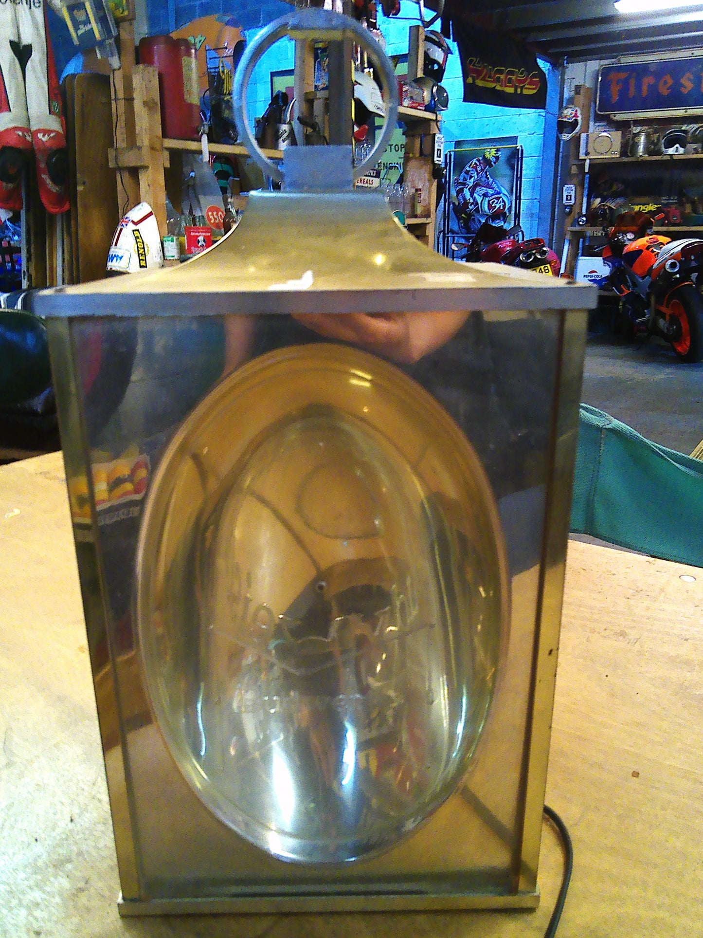 1960s Vintage Budweiser lantern light