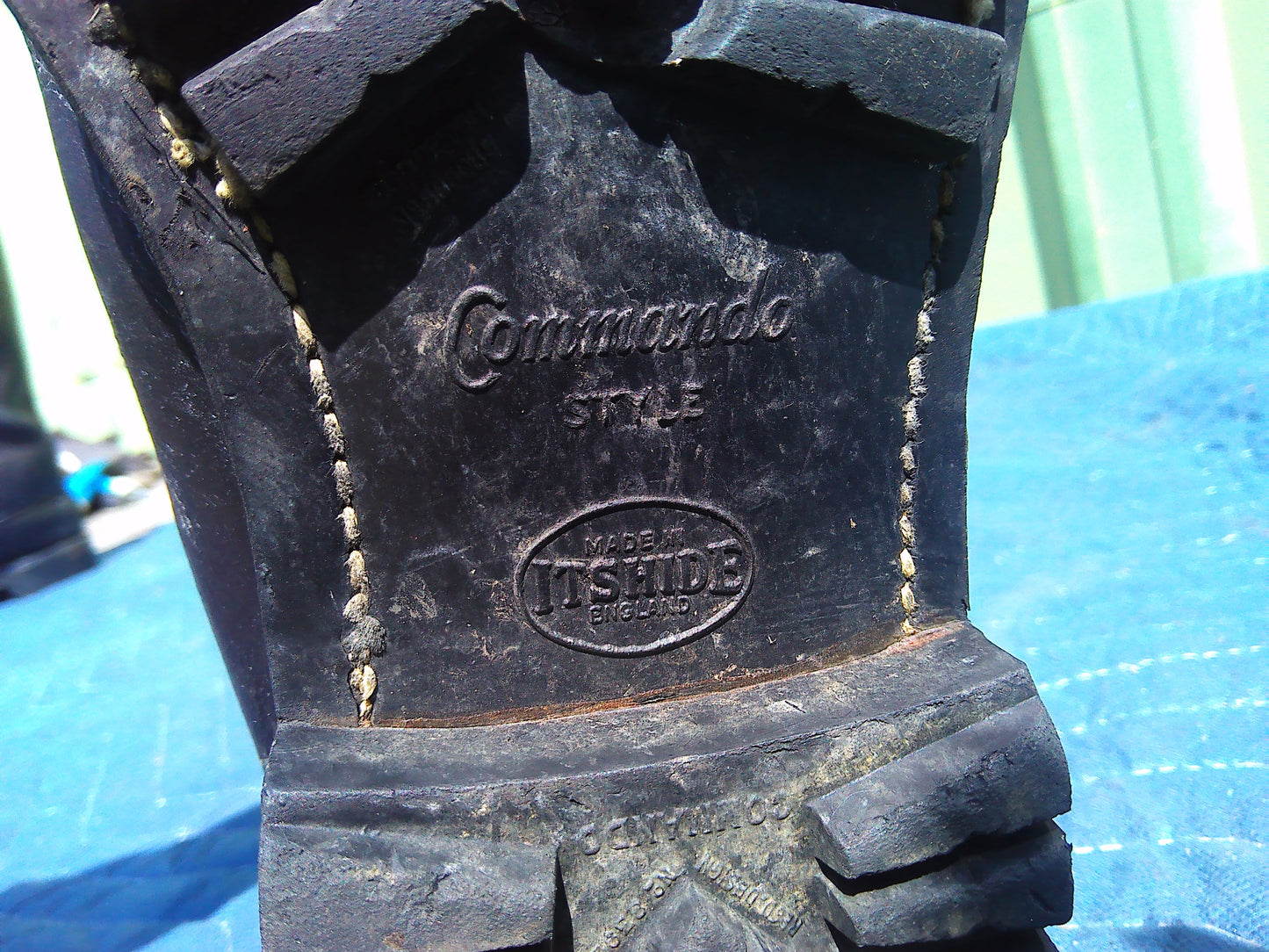 2006(?) Hunter Commando Style wellington boots Size 7