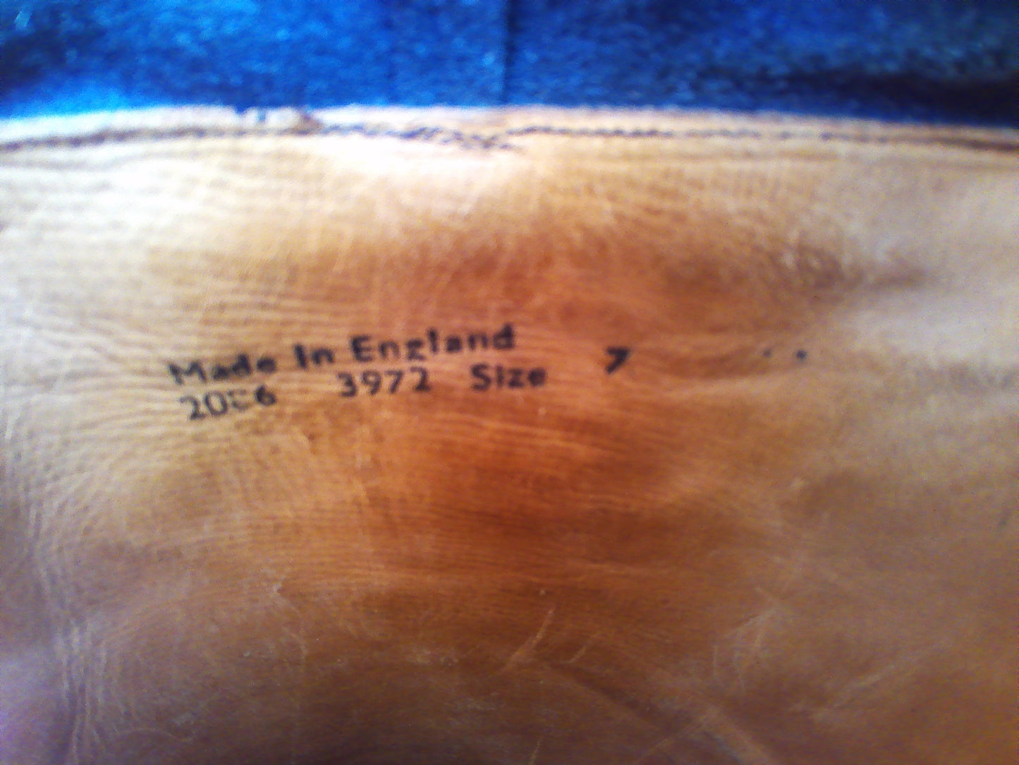2006(?) Hunter Commando Style wellington boots Size 7
